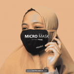 Masker Hijab Kain Non Medis Hijacket Micro Mask Jilbab